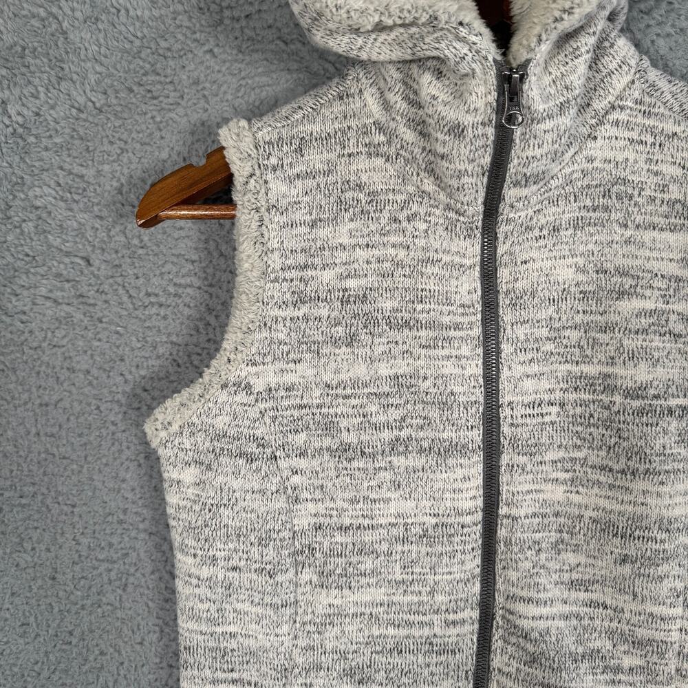 Kuhl Vest Womens Small Beige Alaska Hooded Sherpa Lined Full Zip - Picture 2 of 9